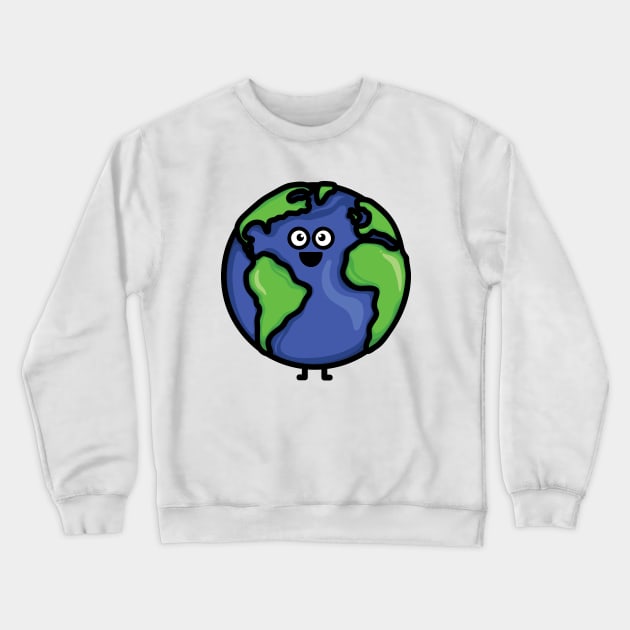 Cutest World Crewneck Sweatshirt by hoddynoddy